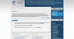 Desktop Screenshot of egve.hu